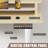 63" W L Shaped Standing Desk with Drawers and Wheels, Dual Motor Height Adjustable Desk -1383025985