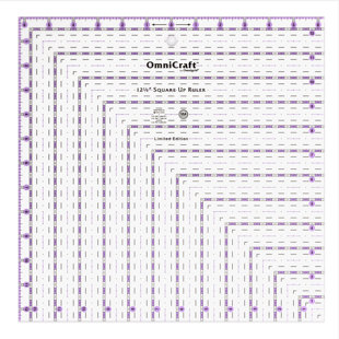 Règle de courtepointe carrée 12 1/2 po OmniCraft