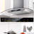 30 in. 900 CFM Wall Mount Range Hood, Stainless Steel Vent Hood with Gesture/Touch/Remote Control, With Led Lights