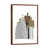Classic Brown Wood Framed