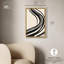 Décoration murale moderne impression sur toile Minimalist's Mark II par Art Remedy, cadre doré, 16 x 24-840044370-840044375