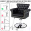 Fauteuil de massage en faux cuir