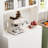 Satavia 70.9'' Kitchen Pantry with LED Lights and Charging Station, Microwave Shelf-537543756