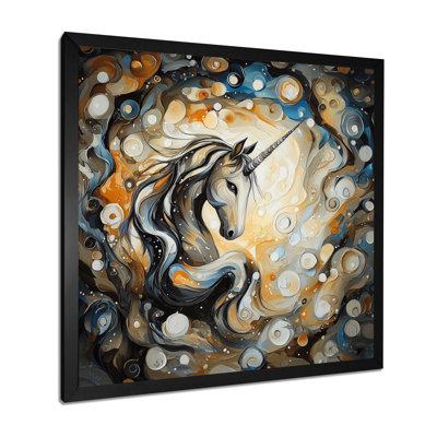 Radiant Echo Of Unicorn Mythology II - Unicorns Canvas Print