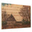 « erstwhile grange 1 », impression sur bois