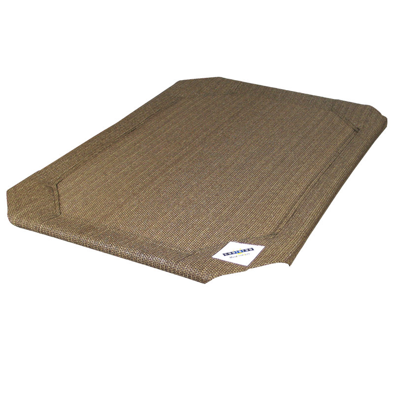 Outdoor Pet Bed Cover, Large (0.3" H x 32" W x 43" L), Nutmeg