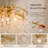 5-light Dimmable Crystal Chandelier