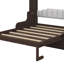 Grand lit escamotable mural avec coussin, cadre en bois convertible et canapé-1671983608