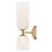 Refined Two-Light Ribbed Glass Bath Vanity Sconce-122467652
