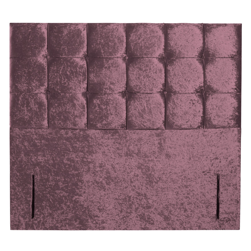 Barlow Upholstered Headboard, Purple, Super King (6')