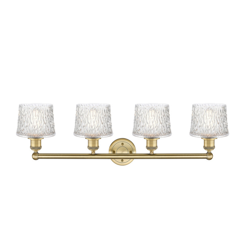 Pascaline 4 - Light Dimmable Vanity Light, Brushed Brass