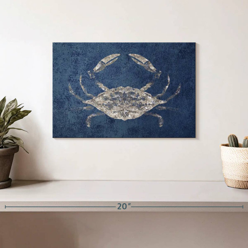 Brampt Sea Life Blues I, 8" H x 12" W