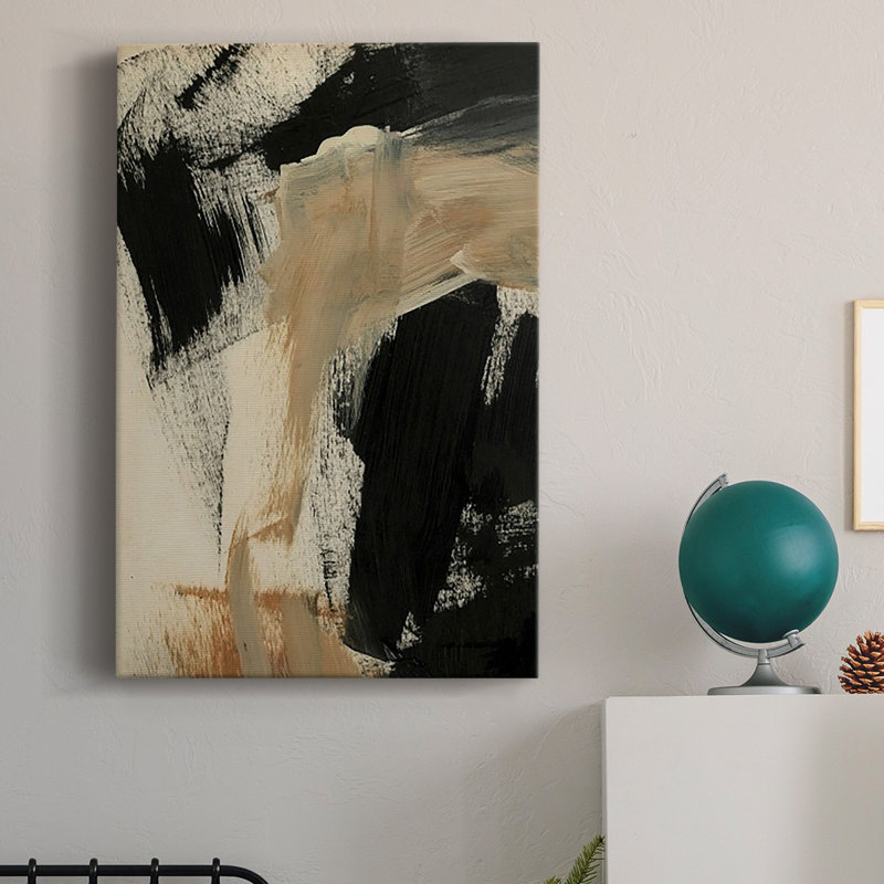 Toile tendue Baked Paintstrokes IV - prêt à accrocher, H 12 po x l 8 po x P 1 po