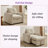 40.94'' Upholstered Pull-Out Accent Chair, Convertible Sleeper Chair-430605720