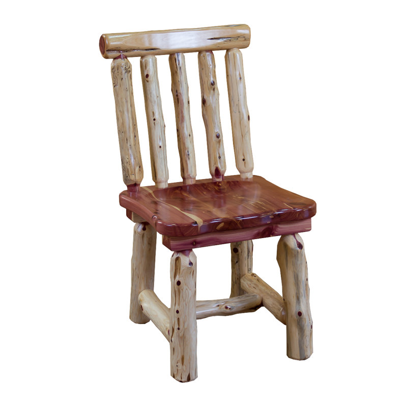 Gorgas 18 " H Cedar Solid Wood Side Chair