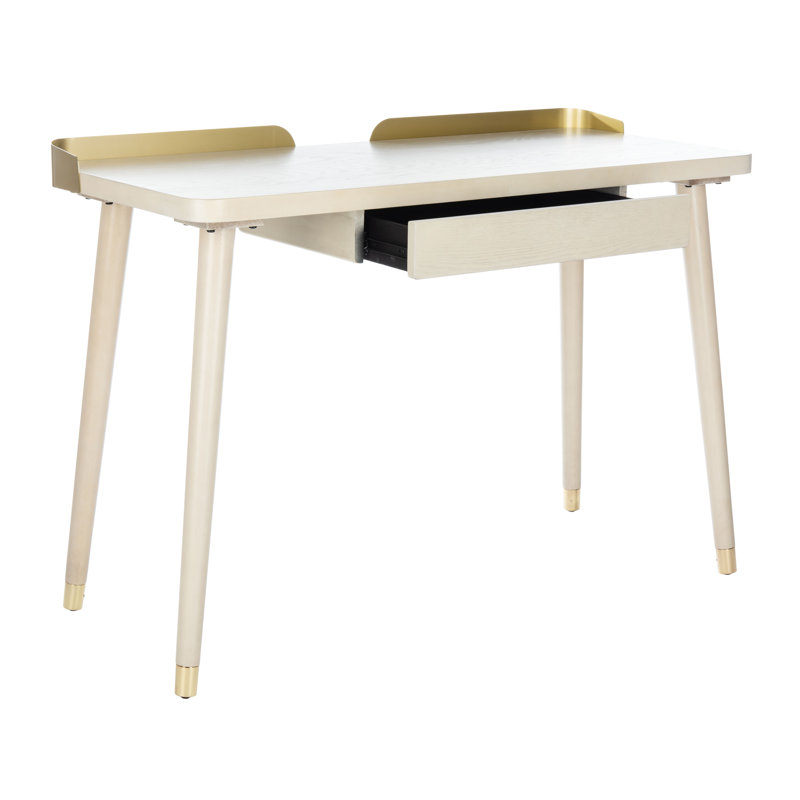 Writing Desk, White Washed