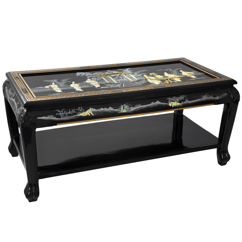 Dhruvika Solid Wood Coffee Table
