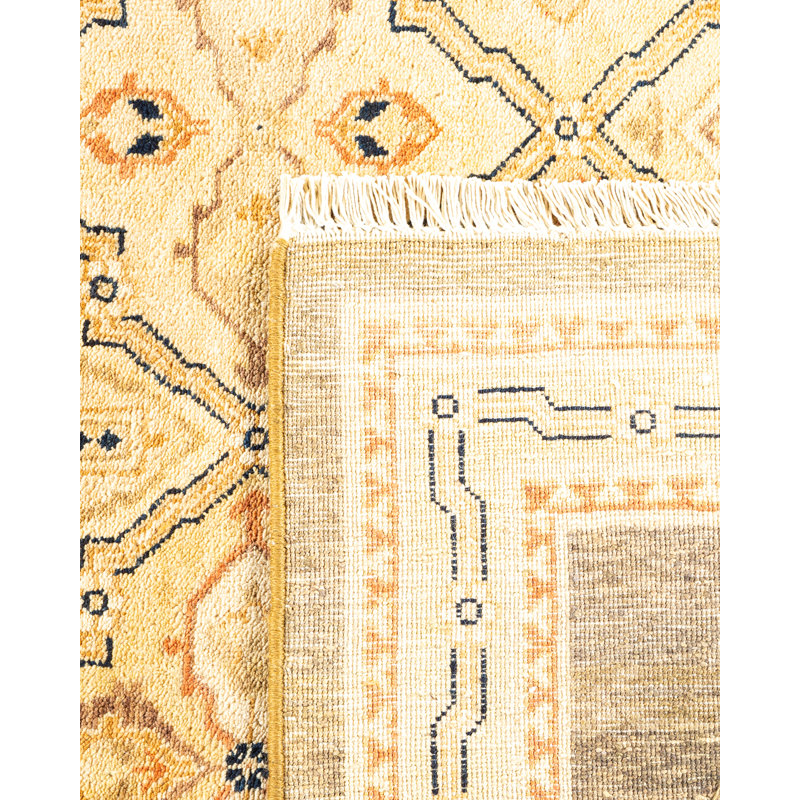 Ronesha One-of-a-Kind 7' 9" X 8' 1" Hand Knotted Area Rug