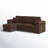 Senter Upholstered L-Shaped Sectional Reversible-790707138