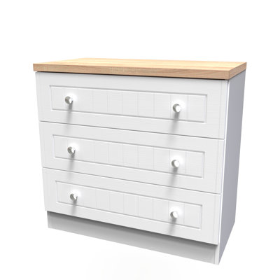 Abriona 74cm W 3 - Drawer Chest of Drawers