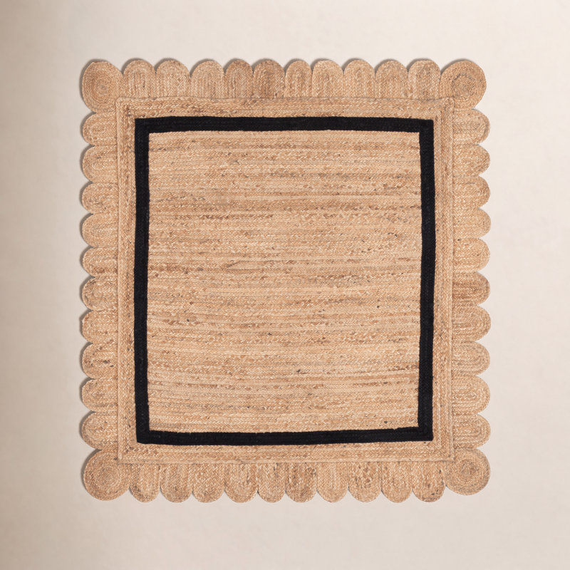 Tapis en jute / sisal Inkai, Carré 6 pi