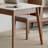 Modern Rock Slab Solid Wood Extendable Dining Table