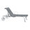 Chaise longue réglable
