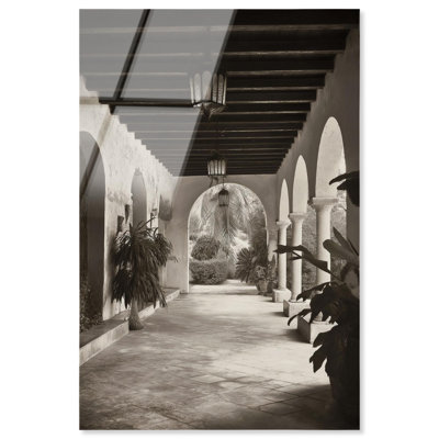 Impression sur toile, "Dark Beam Vista" par Notoriart