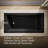 Tea-for-Two 72'' x 36'' Drop-in Whirlpool Cast Iron Bath with Heater-51403880