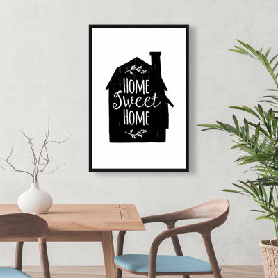Home Sweet Home Print On Canvas