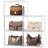 Purse Storage Organizer For Closet, Large Stackable Handbag Display Case Box With Magnetic Door For Collectibles, Cosmetics, Heels,(Clear /5 PCS)