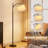 Hogsett 61.81'' Navy Blue Traditional Floor Lamp-600258100-600258101
