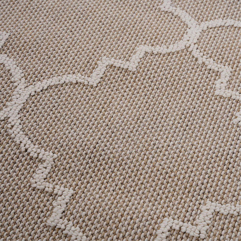 Trellis 8x10 Indoor Outdoor Area Rug, Stain Resistant Fade Resistant Floor Carpet, Rectangle 7'9" x 10'