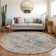 Machine Washable Indoor/Outdoor Xhevrie Beige Rug