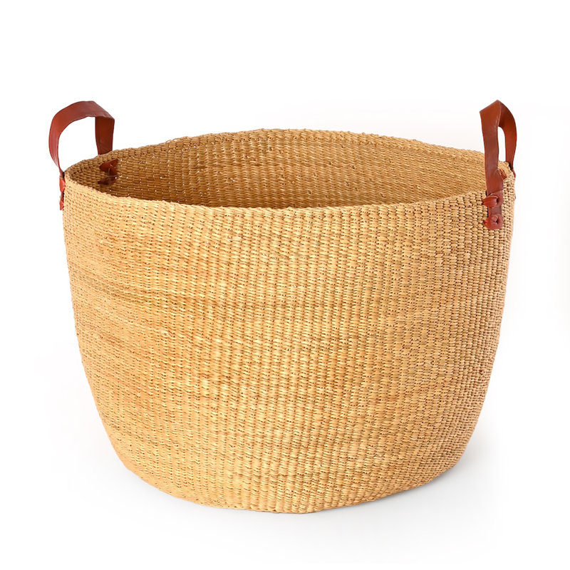 Ensemble de deux grands paniers de rangement gigognes