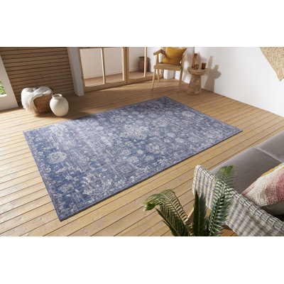 Alexandria Blue Indoor/Outdoor Rug