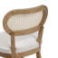 Chaise de salle à manger à dossier bas-1687240082