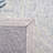 Micro-Loop Hand Tufted Wool/Cotton Geometric Rug in Ivory/Blue-1161674391