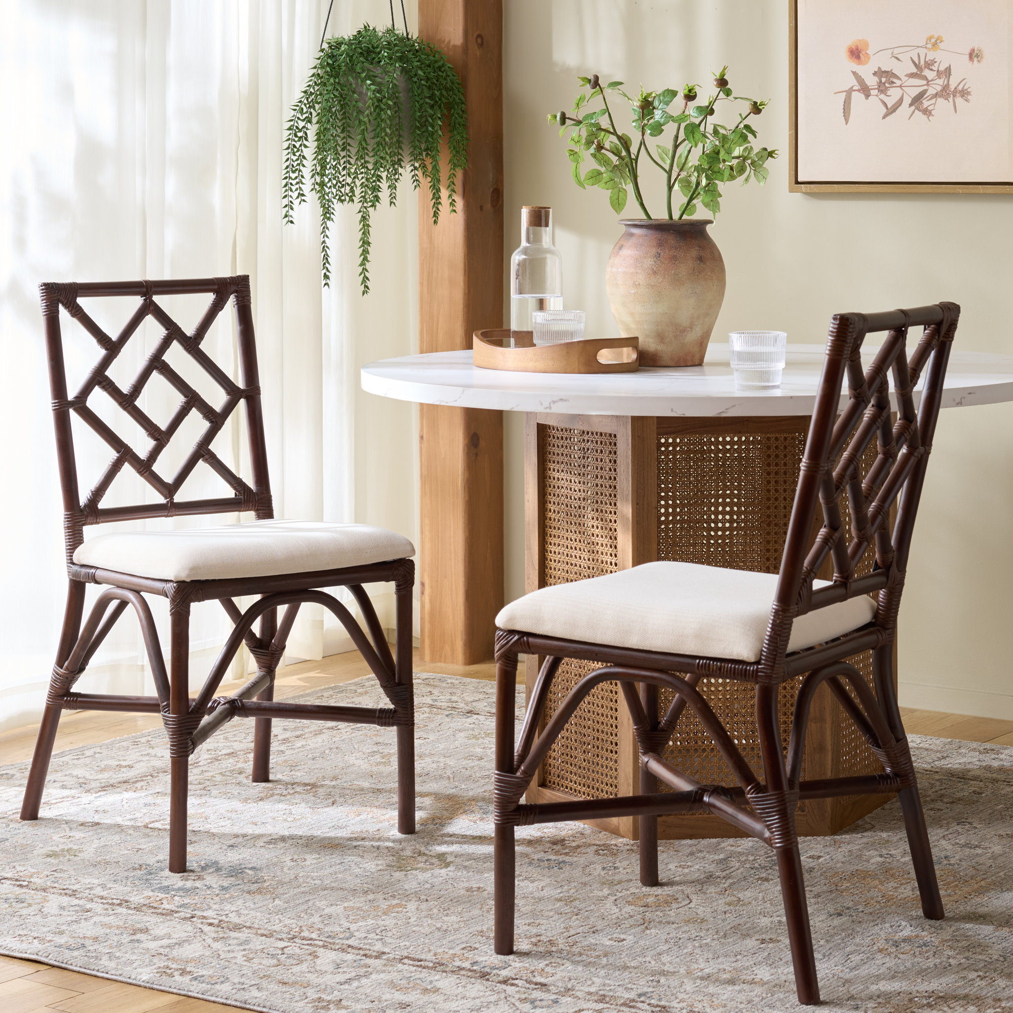 Tyndalls Park Parsons Chair, Chocolate Brown