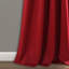 Panneaux de rideaux thermiques et occultants de couleur unie avec languette de suspension arrière Lush Decor-373682477-373682468