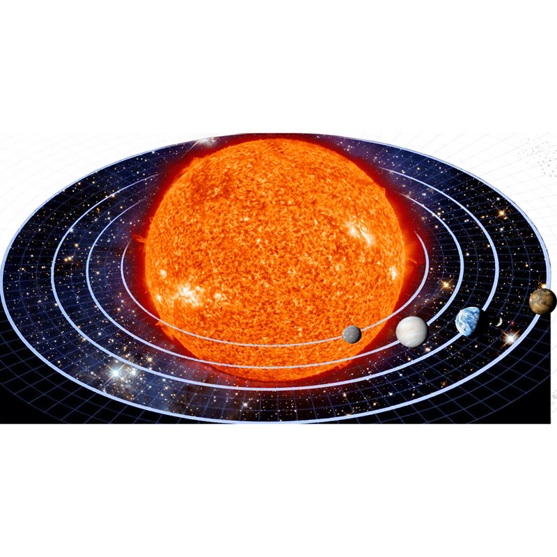 Système solaire en planètes intérieures en carton