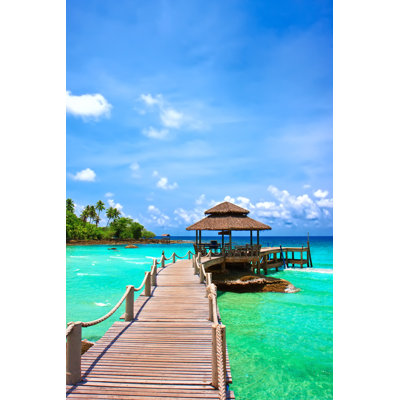 " Sea With Pier " by Preto_Perola