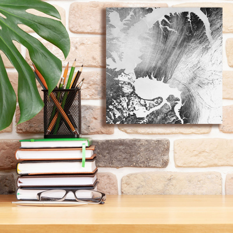Art mural sur toile, "Nuage tourbillon 2" par Alicia Ludwig, H 12 po x l 12 po x P 0,75 po