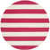 Brookvale Striped Hand-Woven Cotton Red/White Area Rug