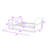 Full Daybed with Twin Trundle and Built-in Desk and USB Port-1576065680