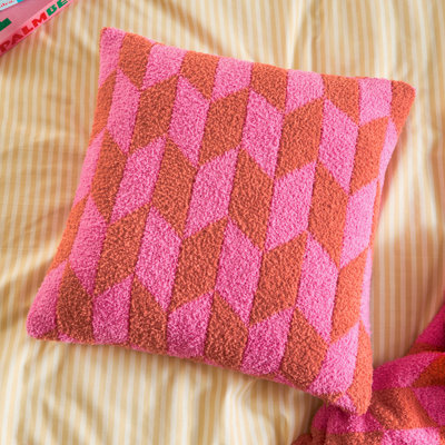 Olsen Geometric Square Throw Cushion