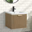 Ensemble de meuble-lavabo simple mural 24 po Anelie-2131191428-2131191434