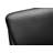 Office Chair, Adjustable Height, Ergonomic, Swivel, Armrests, Work, Black Leather Look, Chrome Metal, Contemporary, Modern