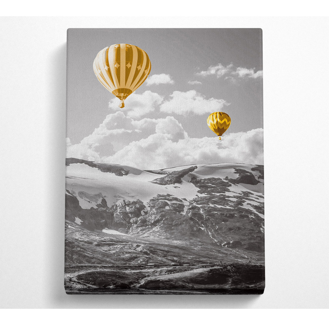 Gold Hot Balloon - Druck