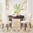 Bontrager Nailed Trim Linen Parsons Dining Chairs With Solid Wood Legs-1047328034